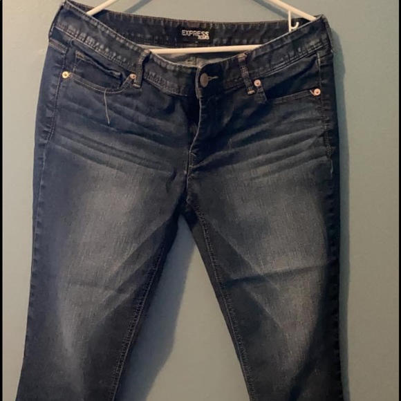 EXPRESS Jeans Skinny, Low rise 
Size 10 - Picture 1 of 4